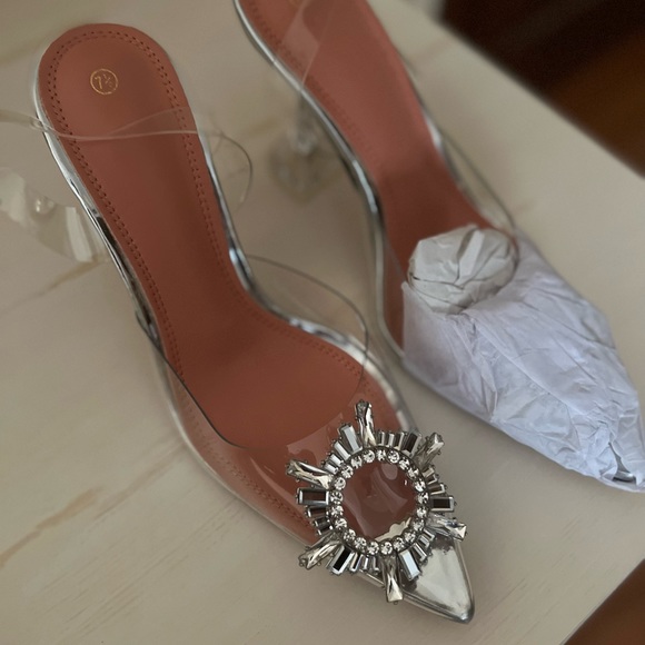 Crystal Womens High Heels - Picture 3 of 4
